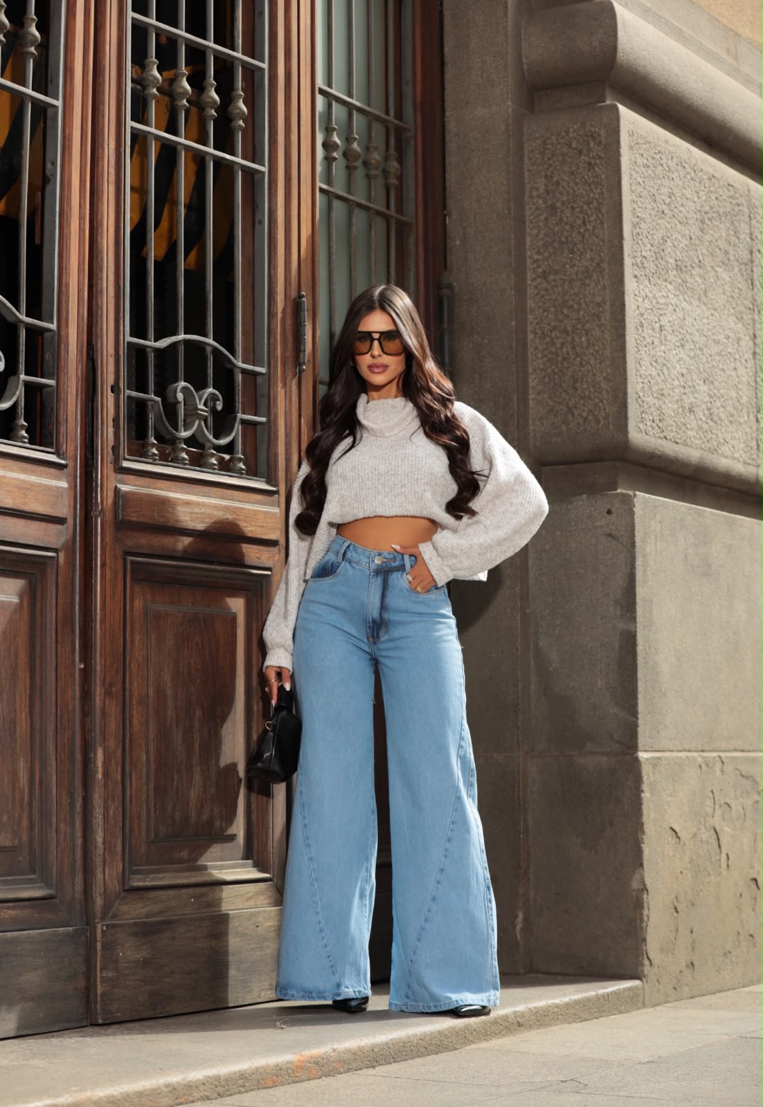 Calça Jeans Wid Leg Clara